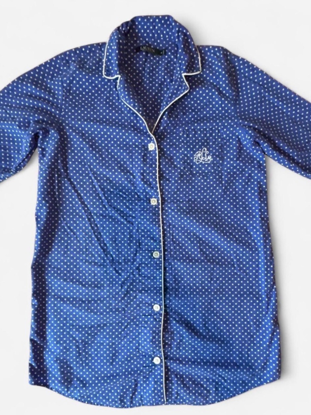 Lauren Ralph Lauren Polka Dot Sleep Shirt 💙✨